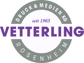 Vettdruck - Vetterling Druck & Medien KG-Logo