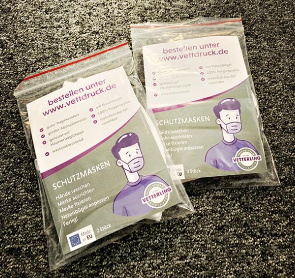 Schutzmasken 2er Set
